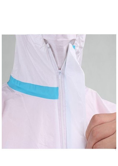 Antiviral Disposable Coverall Suit With Acid And Alkali Corrosion