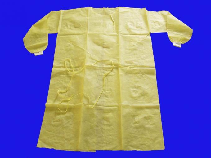 Medical White Protective Coveralls , Disposable White Painters Overalls