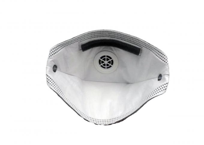 Skin Friendly Folding FFP2 Mask , FFP2 Filter Mask Anti Pollution