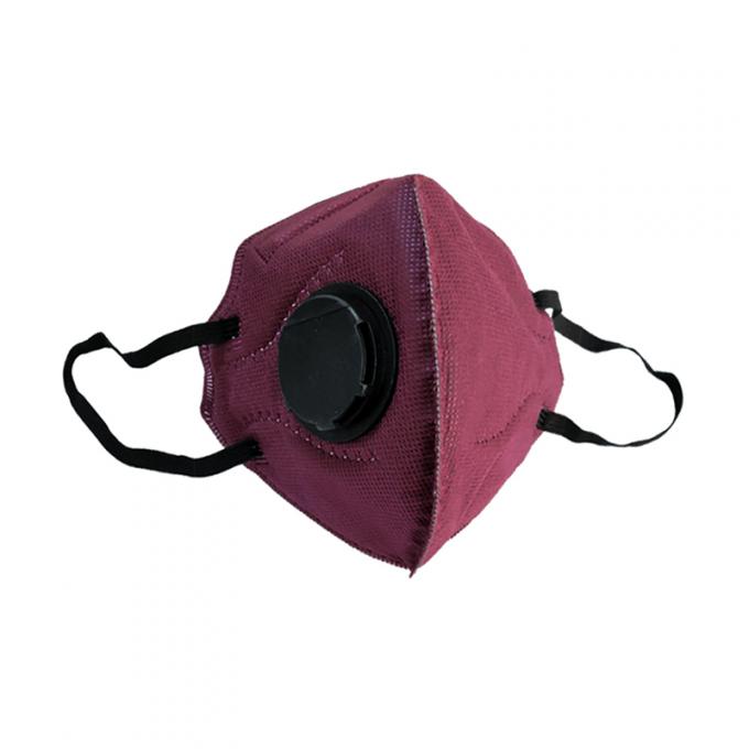Personal Protective Folding Ffp2 Mask  Dustproof Industrial Breathing Mask With Valve