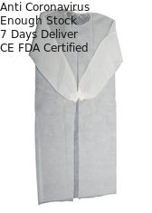 FDA Approved Disposable Surgery Gowns Fluid Resistant For Operating Room