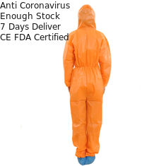 Anti Dust / Paint Non Woven Lab Coat S-3XL Size With Pockets Available