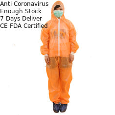 Disposable Non Woven Surgical Gown S-5XL With Hood And Booties For Adults