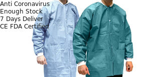 Lightweight Soft Disposable Hospital Scrubs With Long Or Short Sleeves