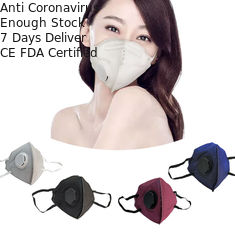 Skin Friendly Folding FFP2 Mask / FFP2 Respirator Mask Personal Protective