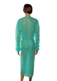 Impervious Disposable Green Surgical Gown Non Sterile For Clinic / Dental