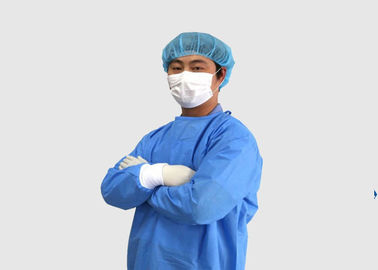 Breathable Medical Sms Surgical Gown 120*140cm CE ISO Approved