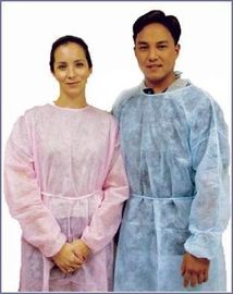 Soft Disposable Doctor Gown Customized Size For Medical / Hospital