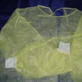 OEM Disposable Doctor Gown , Disposable Non Woven Lab Coat High Protective