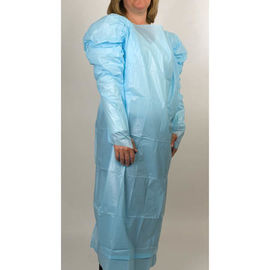 Lightweight Disposable Work Overalls , Disposable Hospital Theatre Gowns