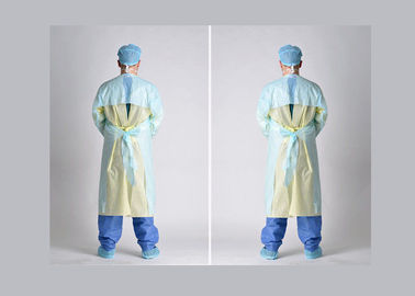 Lightweight Disposable Work Overalls , Disposable Hospital Theatre Gowns
