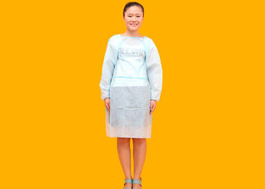 Well - Designed Disposable Medical Gowns Acid Proof Alkali Proof