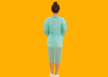 Customized Disposable Medical Gowns With SBPP Coated PE Film Material