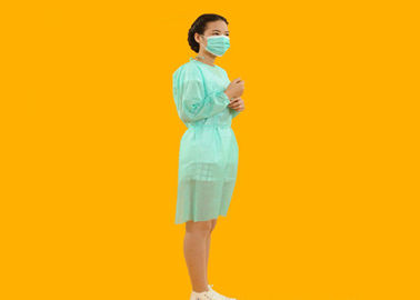 Customized Disposable Medical Gowns With SBPP Coated PE Film Material