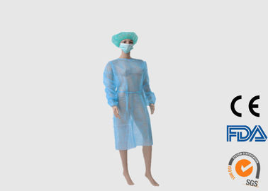 Lightweight Medical Plastic Isolation Gowns Flexible For Personal Safety