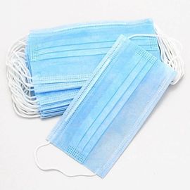 Eco Friendly Disposable Face Mask Personal Safety With 3 Ply Non Woven
