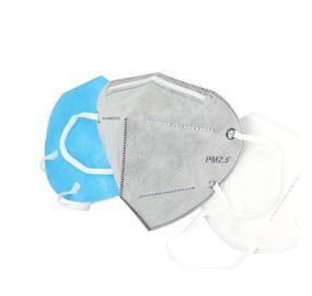 Foldable 3D Respirator Protection Mouth Mask FFP2 Dustproof Face Mask With Earloop
