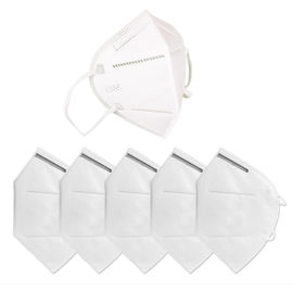 Durable Foldable FFP2 Mask Non Woven Outer Layer Anti Virus Logo Customized