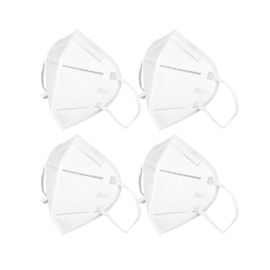 Durable Foldable FFP2 Mask Non Woven Outer Layer Anti Virus Logo Customized