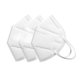 Durable Foldable FFP2 Mask Non Woven Outer Layer Anti Virus Logo Customized