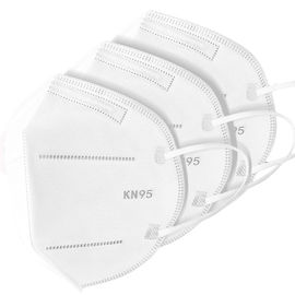 Dust Proof Folding FFP2 Mask Non Woven Disposable Face Mask With Elastic Earloop