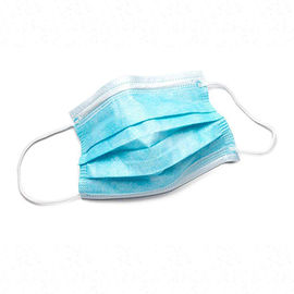 Breathable Disposable Face Mask , Safety Breathing Mask For Office / School