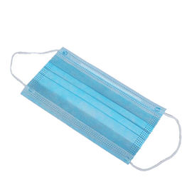 Breathable Disposable Face Mask , Safety Breathing Mask For Office / School