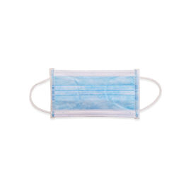 Soft 3 Ply Disposable Face Mask Personal Care / Construction Breathing Masks