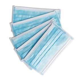 Non Woven Disposable Face Mask High Filtration Capacity Dust Protection Mask