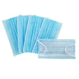 Anti Virus Disposable Face Mask  Eco-Friendly Single Use With Elastic Earloop