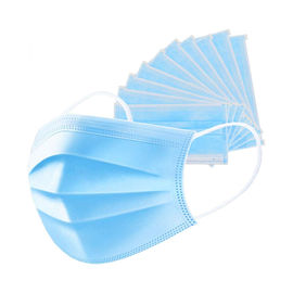 Personal Care Disposable Earloop Face Mask , Air Pollution Protection Mask