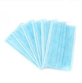 Breathable Disposable Face Mask Multi Layered Stereo Design For Construction