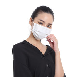Anti Dust Disposable 3 Ply Face Mask , Non Woven Disposable Face Mask