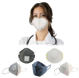 Personal Protective Folding Ffp2 Mask  Dustproof Industrial Breathing Mask With Valve