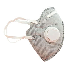 Antibacterial Folding FFP2 Mask Breathable For Construction / Mining