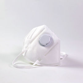 N95 Vertical Folding Mask Colored FFP2 Dust Mask With Valve 4 Layer Protection