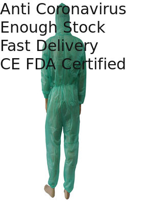 Comfortable Disposable Coverall Suit Individually Packed supplier