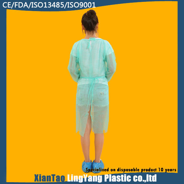 Infection Control Disposable Safety Coveralls Anti - Alcohol For Medical
